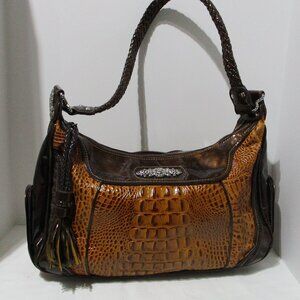 Madi Claire hobo leather shoulder bag purse